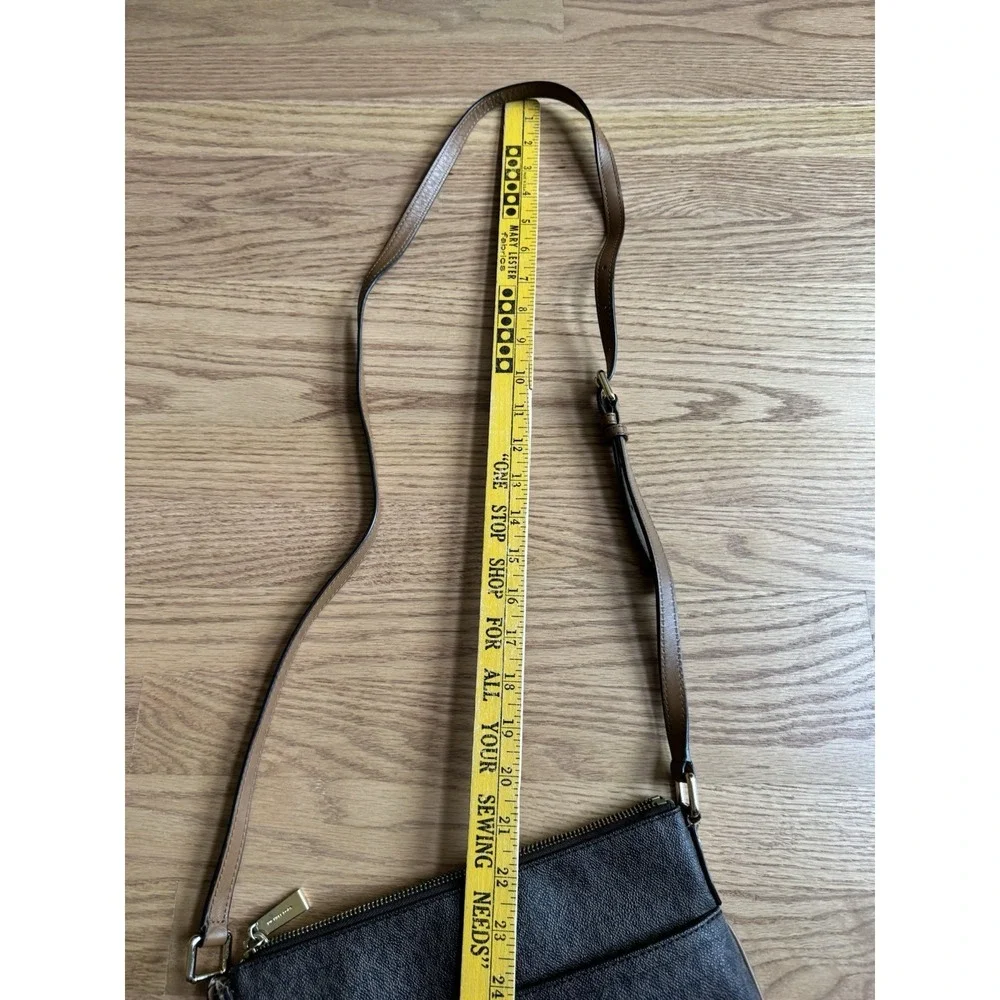 Michael Kors Brown Crossbody Bag with Gold Hardware